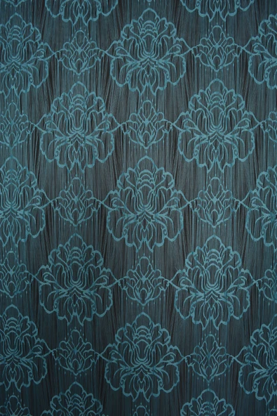 ÖRÜMCEK  MODEL TURKUAZ RENK İP PERDE HAZIR DÜĞMELERİ DİKİLMİŞ İP PERDE 300*280 cm ürün görseli