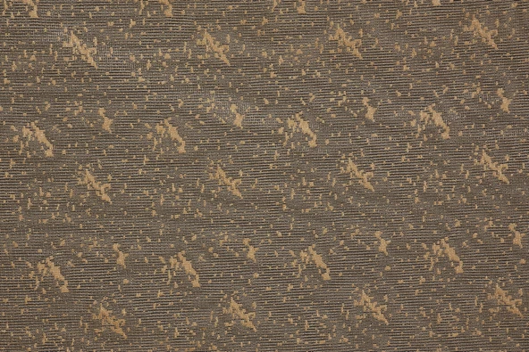 KUŞ MODEL GOLD RENK TEK KANAT Dikilmiş Pileli Fon Perde 300*260 Cm ürün görseli