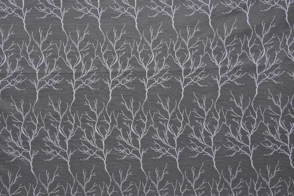 GRANİT MODEL KIRIK BEYAZ RENK TEK KANAT Dikilmiş Pileli Fon Perde 300*260 Cm ürün görseli