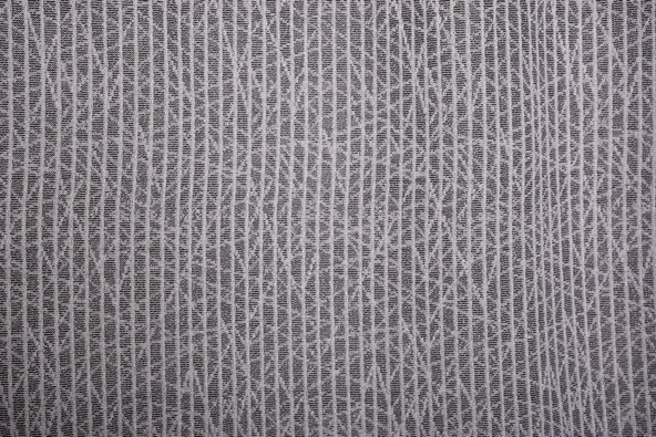 ÇİZGİLİ MODEL BEYAZ RENK TEK KANAT Hazır dikilmiş Pileli Fon Perde 300*260 cm - Resim 4