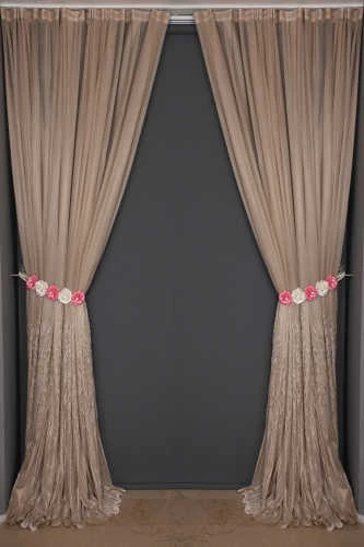 SELVİ DESEN VİZON RENK TEK KANAT Hazır dikilmiş Pileli Fon Perde 300*260 cm - Resim 8