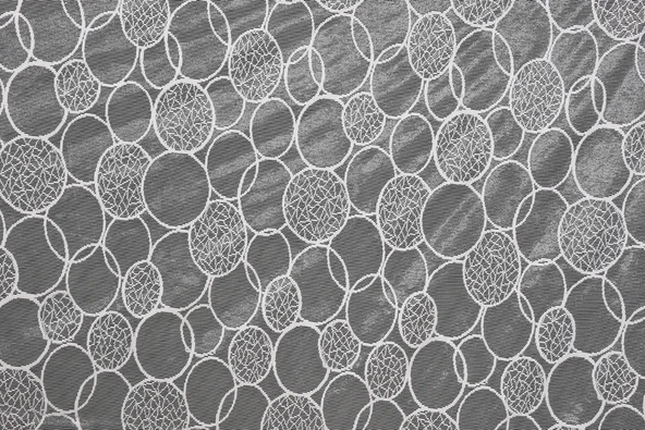 OLİMPİYAT KREM RENK TEK KANAT Dikilmiş Pileli Fon Perde 300*260 Cm - Resim 4