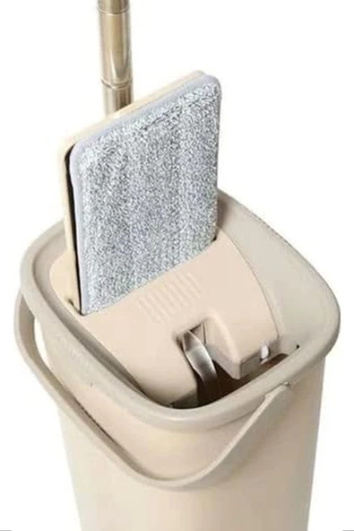 Sihirli Tablet Mop Yer Duvar Silme Temizlik Kova Seti 8 LT Royaleks-F400 - Resim 3