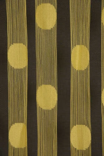 PUANLI MODEL CİVCİV SARISI RENK HAZIR İP PERDE 300*270 cm - Resim 4