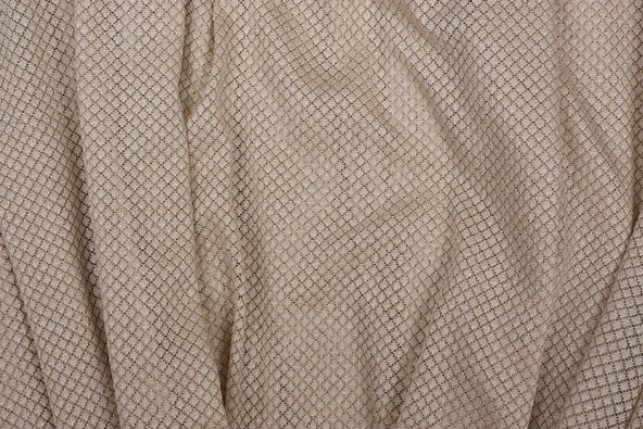 PETEK MODEL VİZON RENK TEK KANAT Dikilmiş Pileli Fon Perde 300*260 Cm - Resim 5