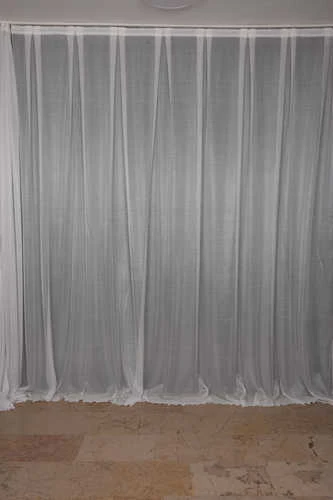 SIK NOKTALI MODEL KREM RENK TEK KANAT Hazır Pileli Fon Perde 300*260 ürün görseli