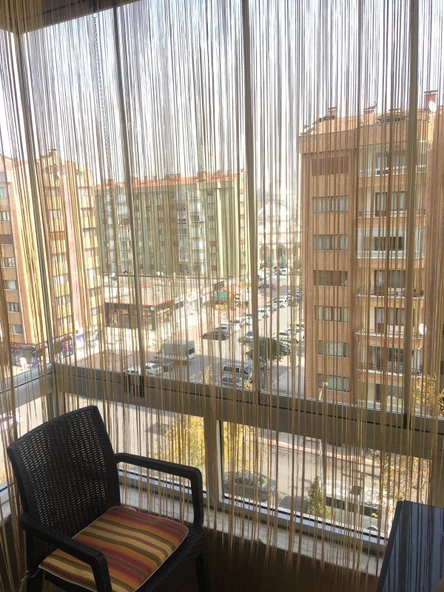 İP MODEL GOLD RENK İP PERDE 300*280 cm - 2 mm şerit - Resim 3