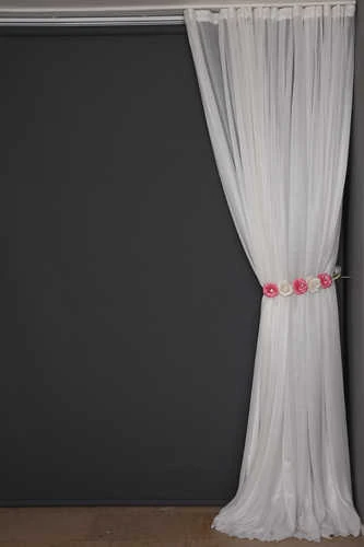 SIK NOKTALI MODEL KREM RENK TEK KANAT Hazır Pileli Fon Perde 300*260 - Resim 7