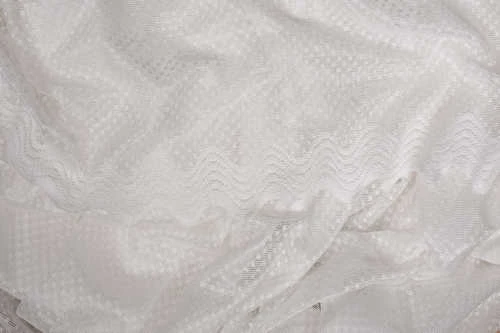 SIK NOKTALI MODEL KREM RENK TEK KANAT Hazır Pileli Fon Perde 300*260 - Resim 5