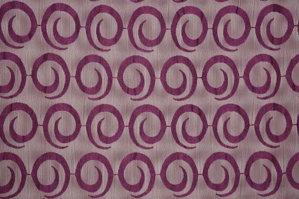 VAKKO  MODEL MOR RENK İP PERDE HAZIR DÜĞMELERİ DİKİLMİŞ İP PERDE 300*270 cm - Resim 4