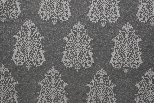 BÜYÜK DAMAKS KREM RENK TEK KANAT Dikilmiş Pileli Fon Perde 300*260 Cm ürün görseli