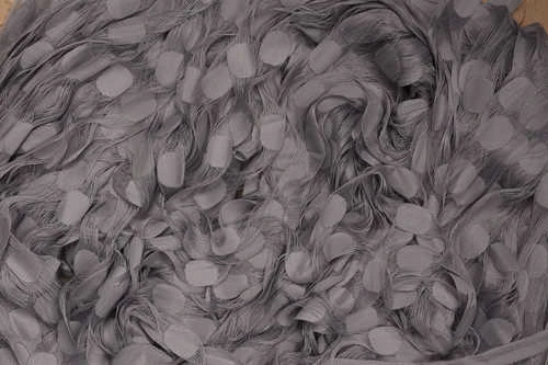 PUANLI MODEL GRİ RENK İP PERDE HAZIR DÜĞMELERİ DİKİLMİŞ İP PERDE 300*270 cm - Resim 6