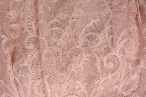 ŞAL MODEL PUDRA RENK TEK KANAT Hazır dikilmiş Pileli Fon Perde 300*260 cm - Resim 5