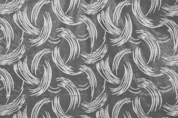 KILINÇ MODEL KREM RENK TEK KANAT Hazır Pileli Fon Perde 300*260 - Resim 6