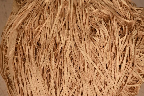 İP MODEL GOLD RENK İP PERDE 300*280 cm - 2 mm şerit - Resim 2