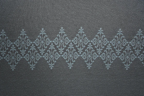 GÖBEKLİ MODEL MAVİ RENK TEK KANAT Hazır dikilmiş Pileli Fon Perde 300*260 cm - Resim 7