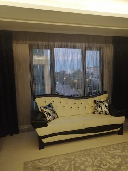 İP MODEL GRİ RENK İP PERDE 300*270 cm - 2 mm şerit - Resim 6