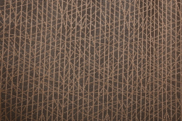 ÇİZGİLİ MODEL VİZON RENK TEK KANAT Hazır dikilmiş Pileli Fon Perde 300*260 cm - Resim 4