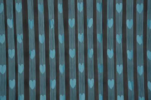 KALPLİ MODEL TURKUAZ RENK İP PERDE HAZIR İP PERDE 300*280 - Resim 3