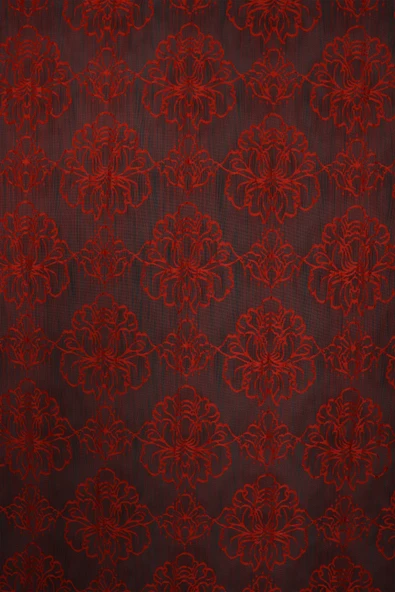 ÖRÜMCEK  MODEL KIRMIZI RENK İP PERDE HAZIR DÜĞMELERİ DİKİLMİŞ İP PERDE 300*270 cm - Resim 10