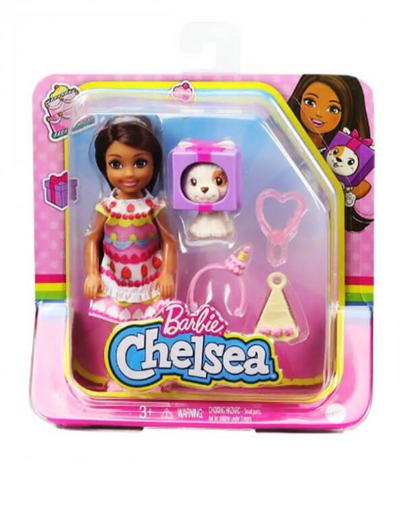 Barbie Kostümlü Chelsea ve Hayvancığı Oyun Seti GRP71