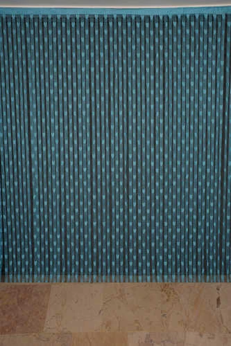 KALPLİ MODEL TURKUAZ RENK İP PERDE HAZIR İP PERDE 300*280 ürün görseli