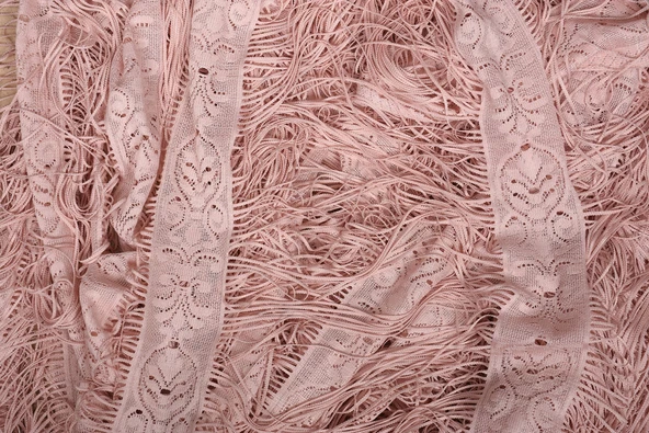 İTALYAN MODEL PUDRA RENK İP PERDE HAZIR İP PERDE 220*270 - Resim 5