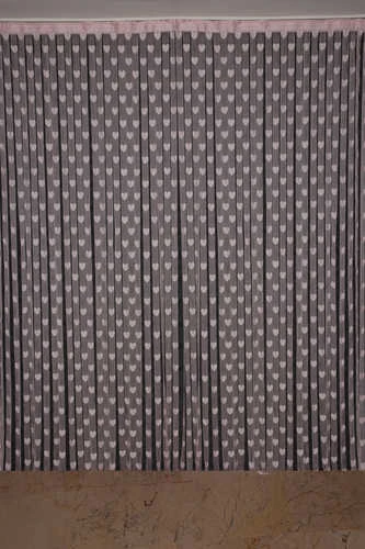 KALPLİ MODEL PUDRA RENK İP PERDE HAZIR İP PERDE 300*270 - Resim 2