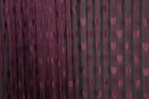 KALPLİ MODEL MOR RENK İP PERDE HAZIR İP PERDE 300*270 - Resim 5