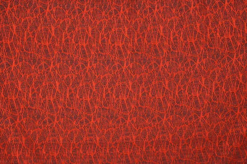 ÖRÜMCEK  MODEL KIRMIZI RENK İP PERDE HAZIR DÜĞMELERİ DİKİLMİŞ İP PERDE 300*270 cm - Resim 3