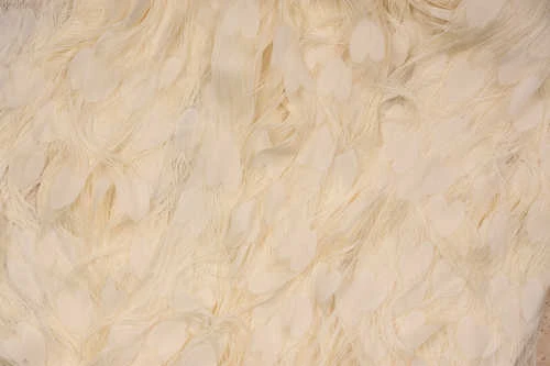 KALPLİ MODEL KREM RENK İP PERDE HAZIR İP PERDE 300*270 - Resim 6