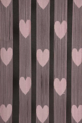 KALPLİ MODEL PEMBE RENK İP PERDE HAZIR İP PERDE 300*270 - Resim 4