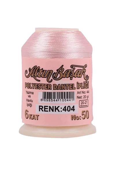 3 Adet Altınbaşak Oya ve Dantel İpi 20 gr - Royaleks - No: 404 - Resim 3