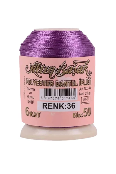3 Adet Altınbaşak Oya ve Dantel İpi 20 gr - Royaleks - No: 145 - 036 - 197 - 5