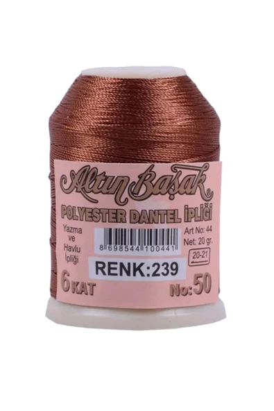3 Adet Altınbaşak Oya ve Dantel İpi 20 gr - Royaleks - No: 239 - 329 - 715 - Resim 3