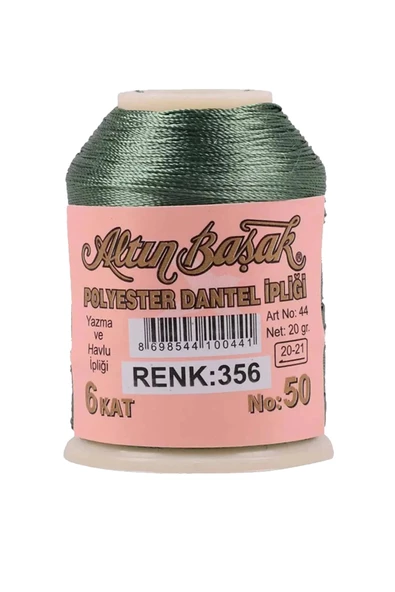 3 Adet Altınbaşak Oya ve Dantel İpi 20 gr - Royaleks - No: 763 - 392 - 356 - Resim 5