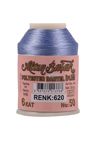 3 Adet Altınbaşak Oya ve Dantel İpi 20 gr - Royaleks - No: 045 - 620 - 333 - Resim 3