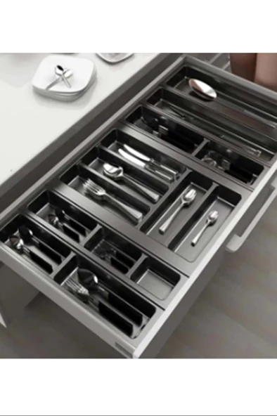 Eco Lüx Modül Kaşıklık Antrasit 62x49 Cm Royaleks-ACERO-20355 ürün görseli