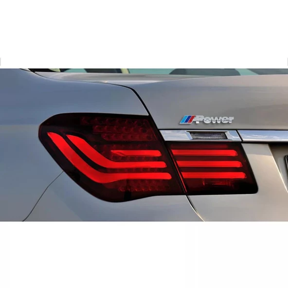 M POWER 3D METAL STICKER BMW GÜÇ ROZET ARABA AKSESUARI (13.8 cm x 2.3 cm ) - Resim 4
