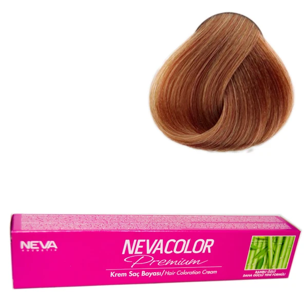 Neva Color Tüp Krem Saç Boyası 8 Açık Kumral