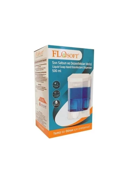 Plastik Büyük Şeffaf Sıvı Sabunluk 1000 Ml. Royaleks-F086 - 3