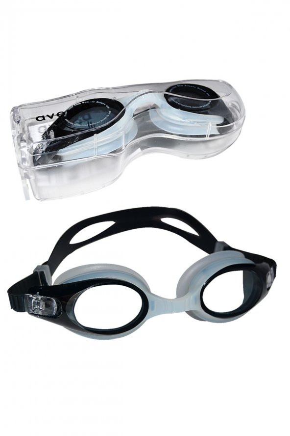 Avessa Yüzücü Gözlüğü Siyah 9140