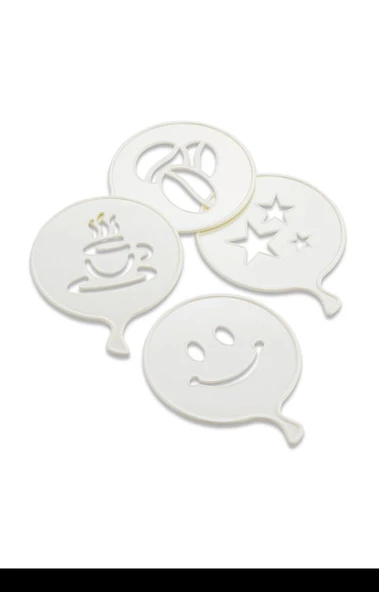 4'lü Süsleme Şablonu Royaleks-L166 ürün görseli