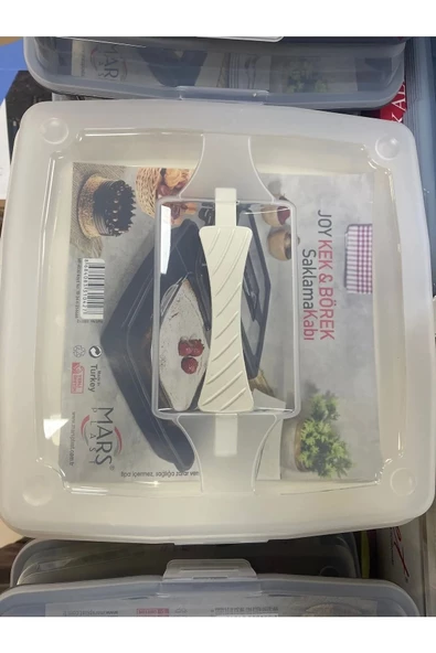 Joy 4 Taraf Kilitli Kek Börek Borcam Saklama Kabı Royaleks-GP-131 - Resim 3