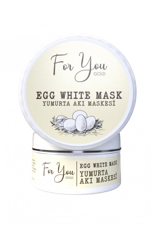 Egg White (Yumurta Maskesi) Pore Gözenek Maskesi - Gözenek Temizleyici Maske