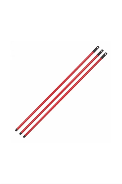 Temizlik Fırça Sapı 1 Adet Kırmızı 110 Cm. Royaleks-FS11