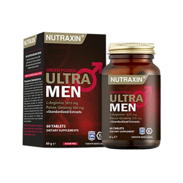 Nutraxin Ultra Men 60 Tablet ürün görseli 1