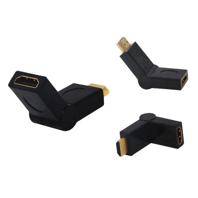 HDMI ERKEK DİŞİ ARA OYNAR BAŞLI APARAT (4619)