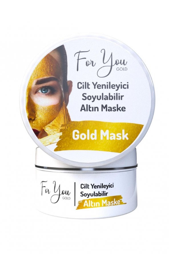 Altın Maske Kırışıklık, Yaşlanma Karşıtı Anti Aging Soyulabilir Yüz Maske