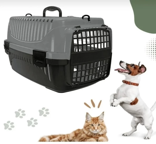 2 li set 8.10 kg taşıma kapasiteli kedi ve köpek taşıma çantası 1.5 litre mama ve su kabı - 5